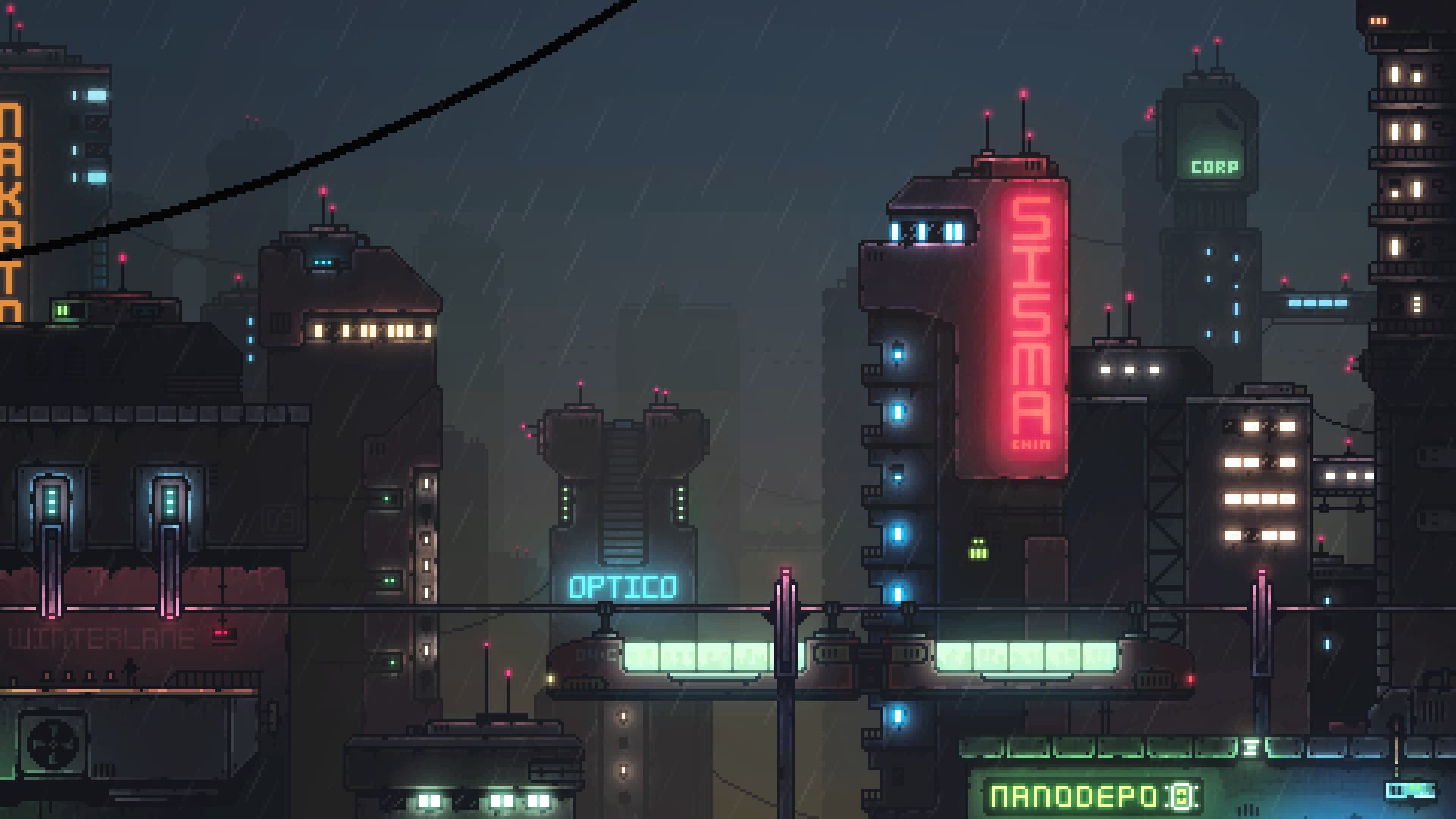 Neon Dusk